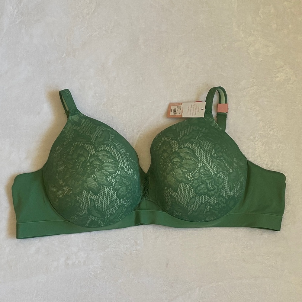 Cacique Emerald Lace Bra